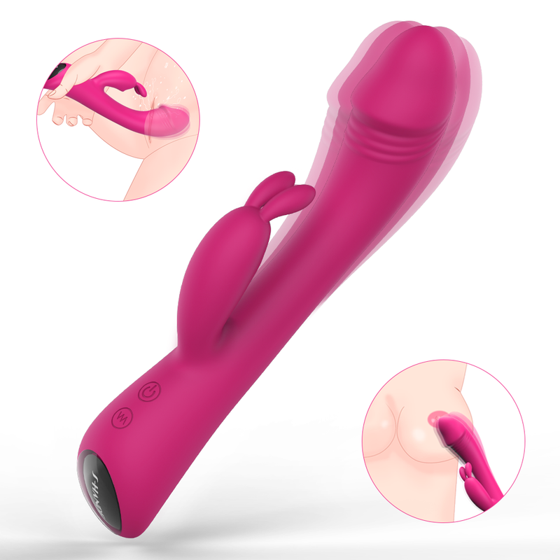 9 Modes G Spot Dildo Rabbit Vibrator