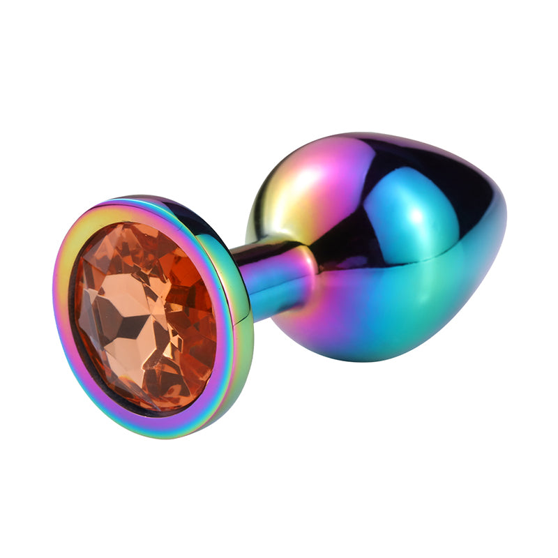 Colorful Rhinestone Anal Butt Plug