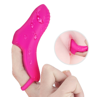 9 Modes G Spot Finger Sleeve Vibrator