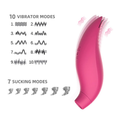 Dolphamine Sucking Vibrator