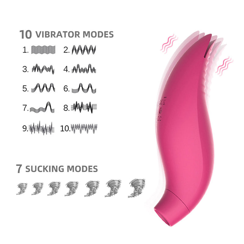 Dolphamine Sucking Vibrator