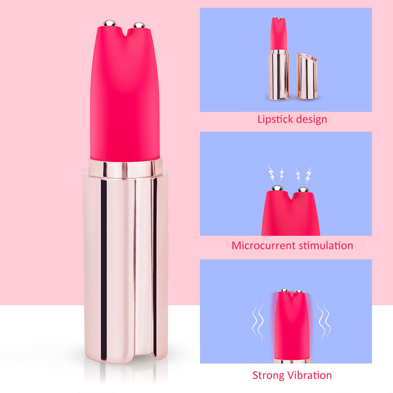 Rechargeable Mini Lipstick Vibrator