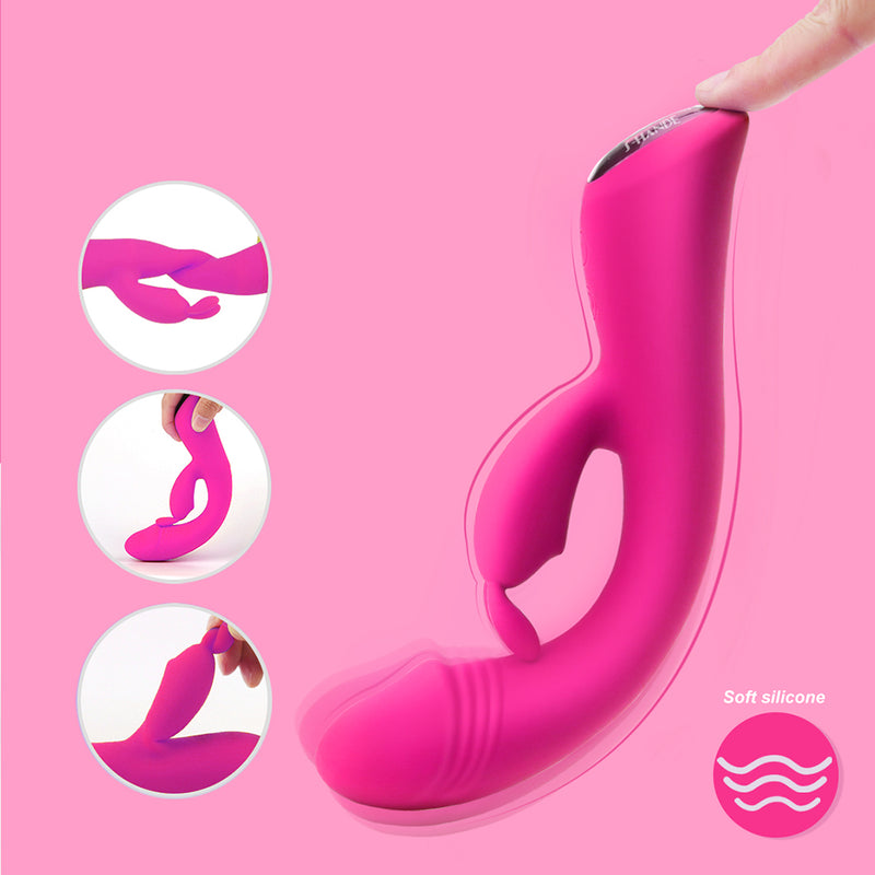 9 Modes G Spot Dildo Rabbit Vibrator