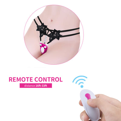 Wireless Remote Control Wearable Vibrating Panties