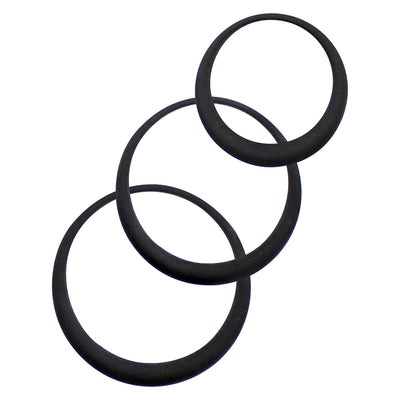 3 Pcs Silicone Cock Ring