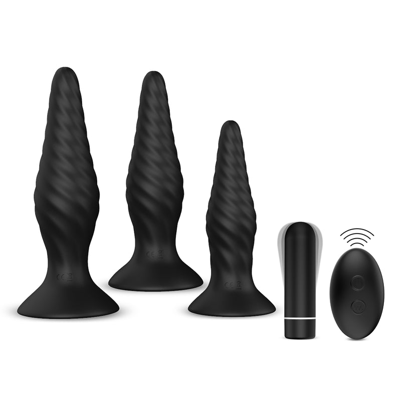 Wireless 3 in 1 Anal Vibrator