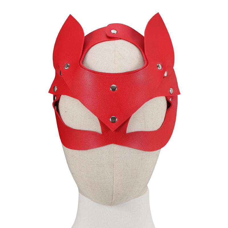 Women Leather Roleplay Eye Mask