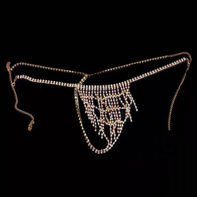 Sexy Bikini Rhinestone Underwear