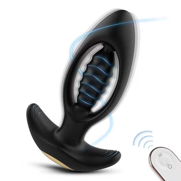 Wireless Remote Control Anal Plug Vibrator For Male and Female