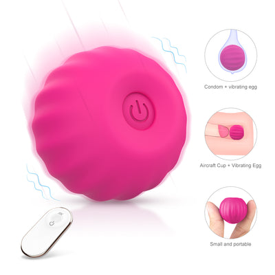 Penis Extender Vibrating Egg For Condoms- Remote Control