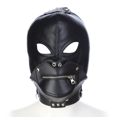 BDSM Cosplay Hood Bondage Mask