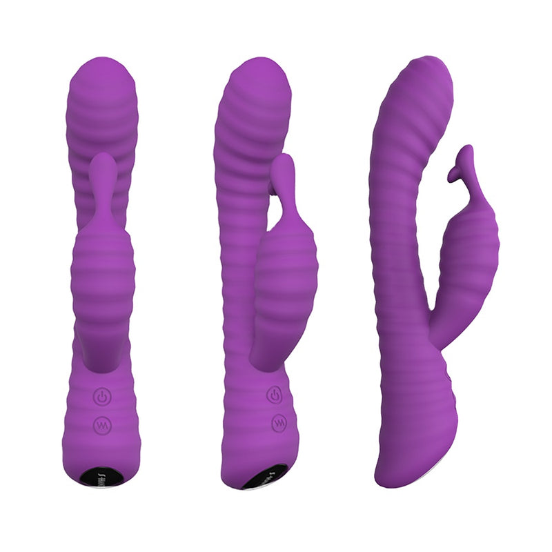 Spiral Design Rabbit Vibrator