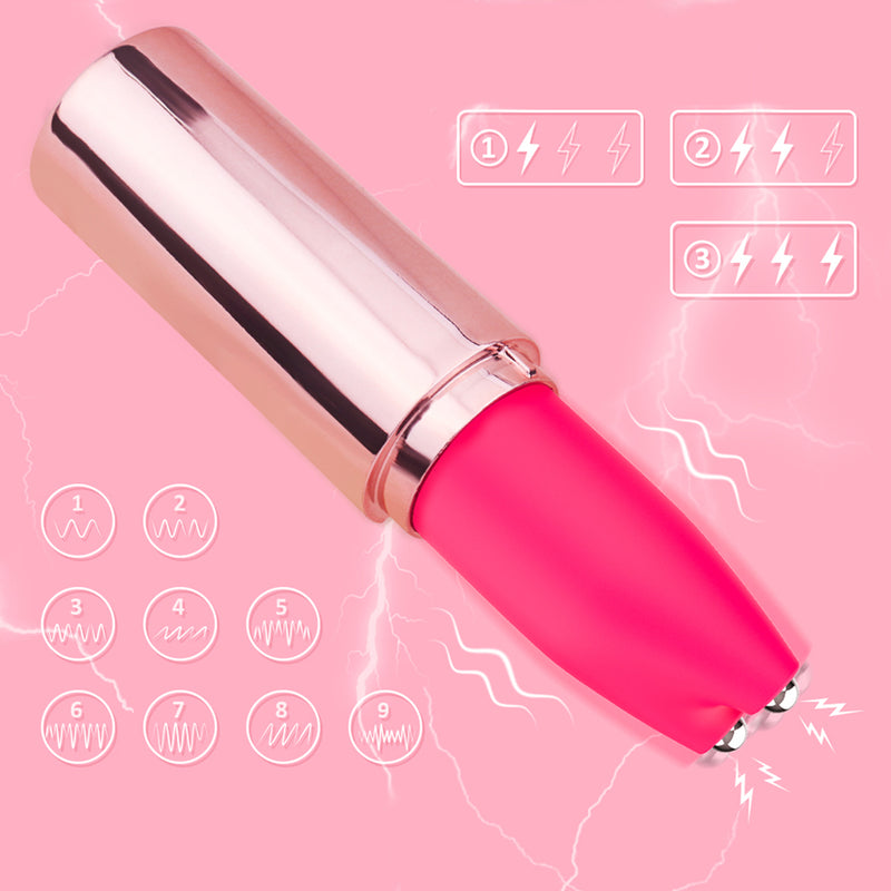 Rechargeable Mini Lipstick Vibrator