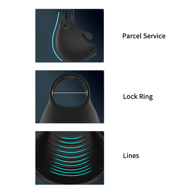 9 Modes Vibration Cock Ring - Remote Control