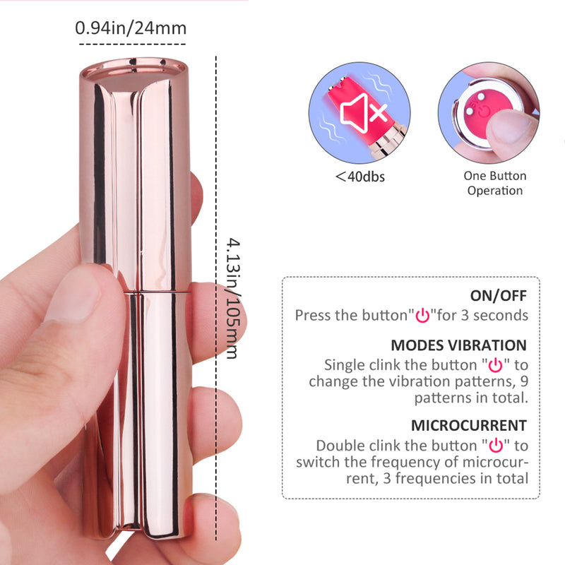 Rechargeable Mini Lipstick Vibrator