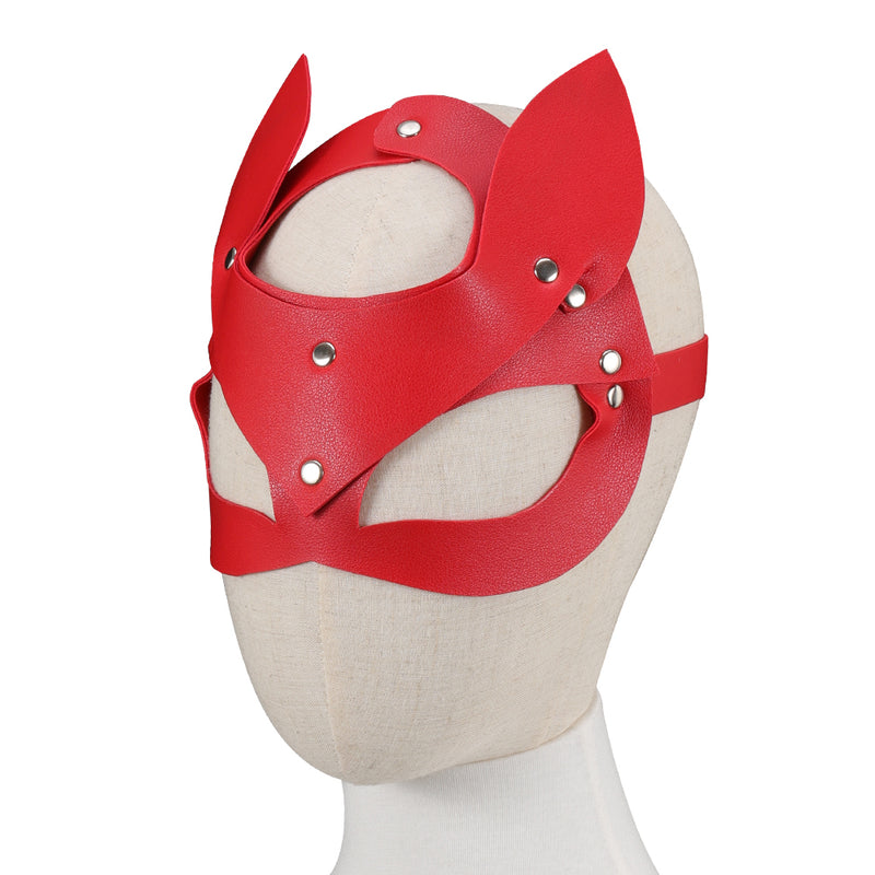 Women Leather Roleplay Eye Mask