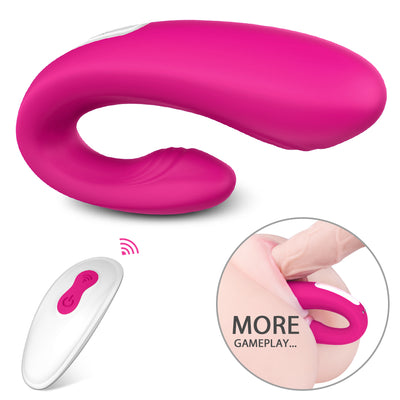 Couples Remote Control G-Spot Vibrating Massager - Unisex