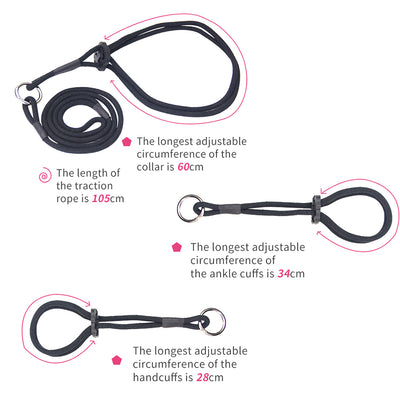 BDSM Toy Set Binding Rope Bondage Set