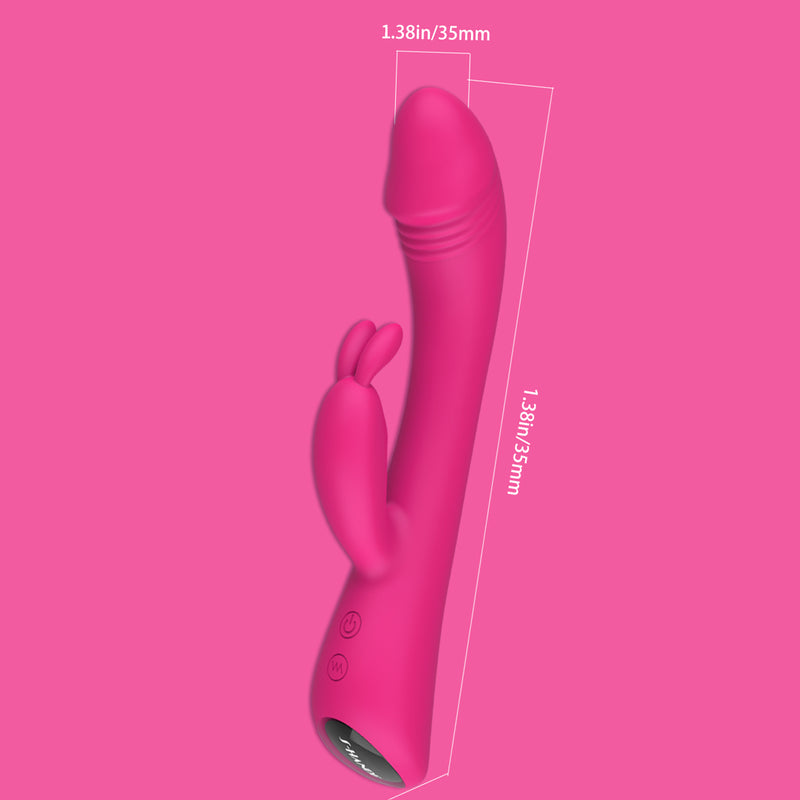 9 Modes G Spot Dildo Rabbit Vibrator