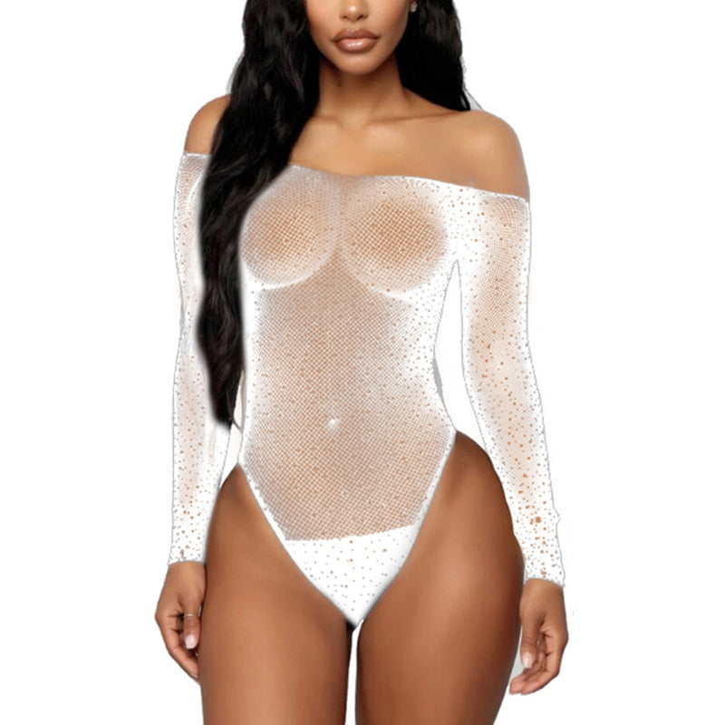 Women Sexy Rhinestone Lingerie