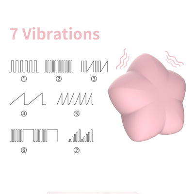 Ultra Soft Rose Shaped Clitoral Vibrator