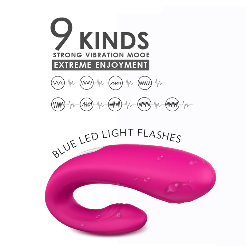 Couples Remote Control G-Spot Vibrating Massager - Unisex