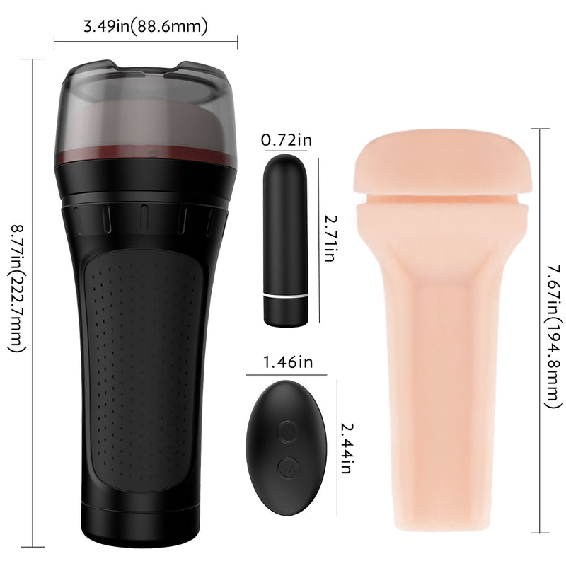 Remote Control Masturbation Cup