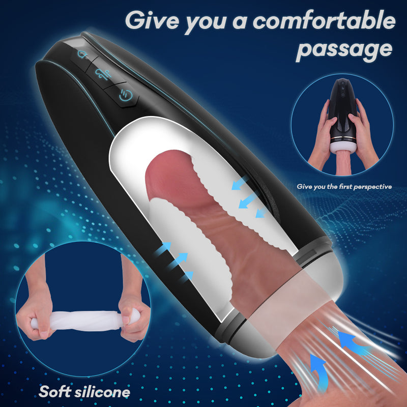 Male Handsfree Masturbator Cup