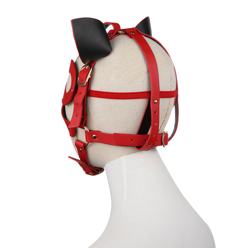 BDSM PU Leather Party Roleplay Eye Mask