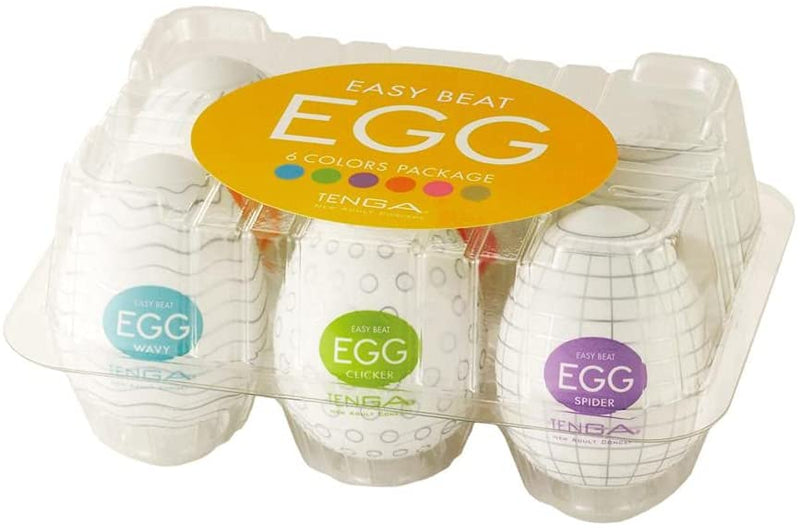 Tenga Easy Beat Egg - Male Masturbator (6 Pcs)