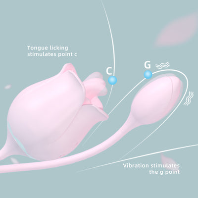 玫瑰式舔舌振动器