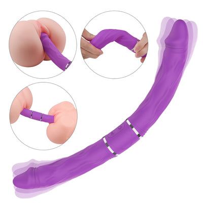 Silicone Double Ended Dildo Vibrator