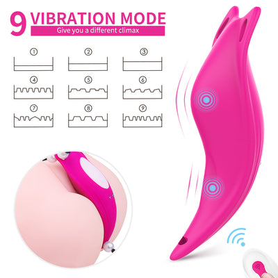 Wireless Remote Control Wearable Vibrating Panties