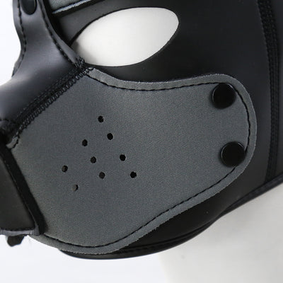 BDSM Puppy Hood Mask Headgear