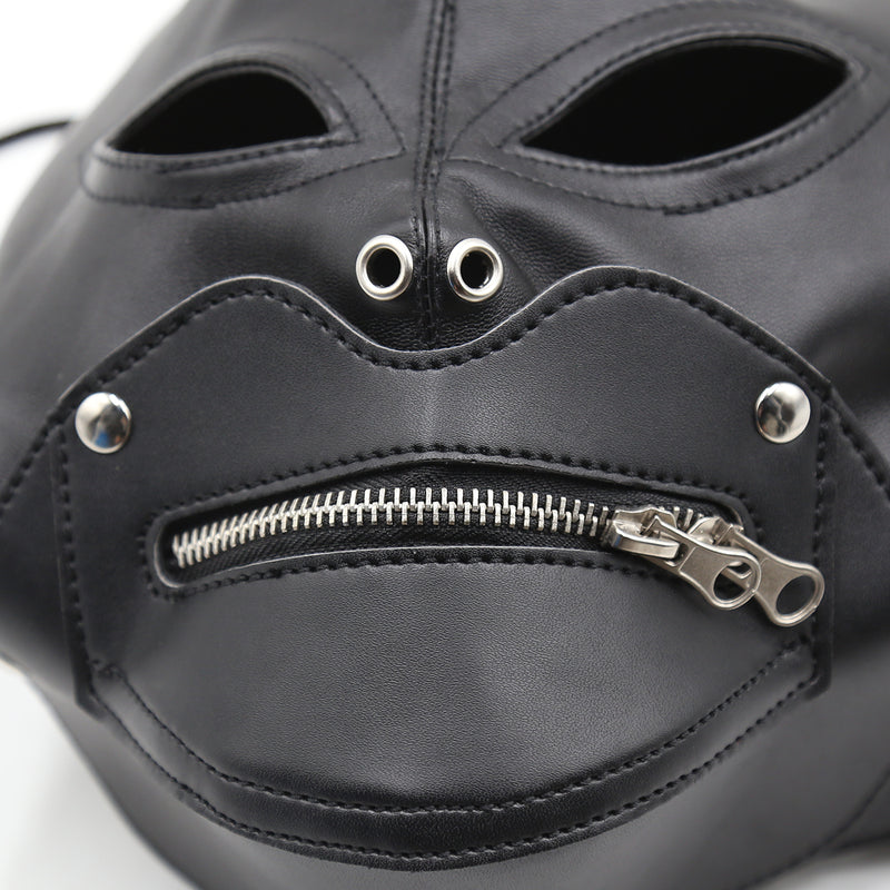 BDSM Cosplay Hood Bondage Mask