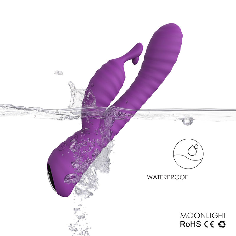 Spiral Design Rabbit Vibrator