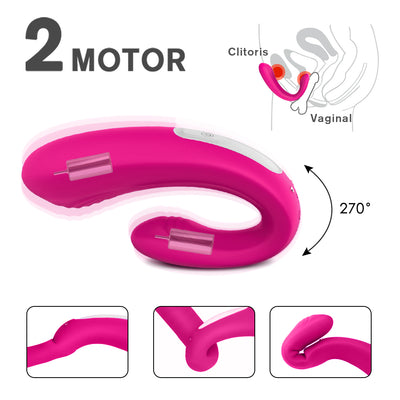 Couples Remote Control G-Spot Vibrating Massager - Unisex