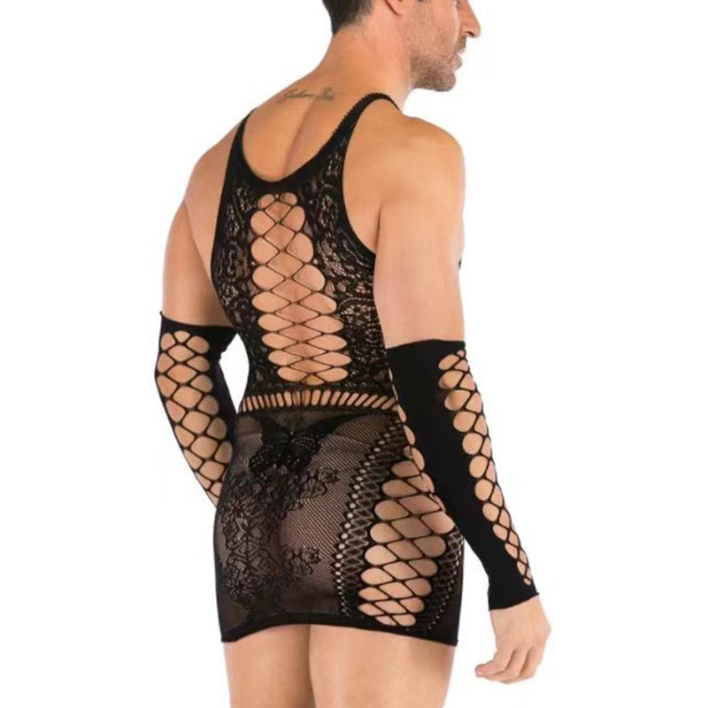 Male See-through Bodystocking Costume