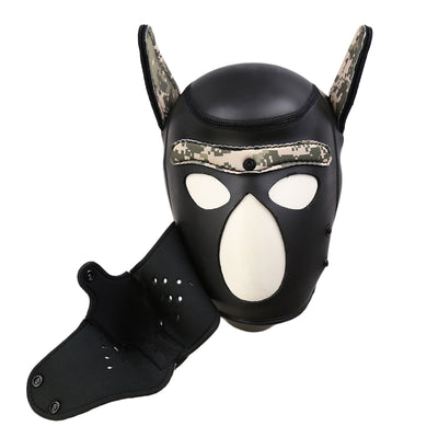 BDSM Puppy Hood Mask Headgear