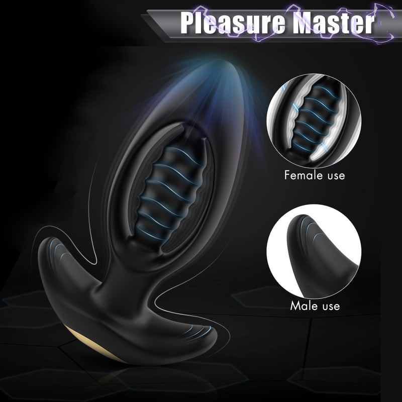 Wireless Remote Control Anal Plug Vibrator For Male and Female