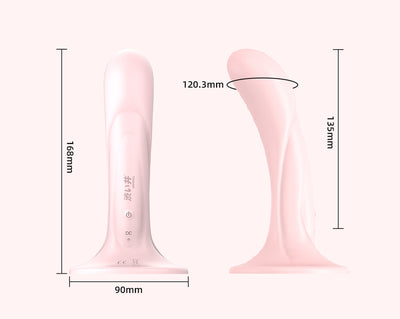 7 Vibrations Mode Suction Cup Dildos Vibrator For Women