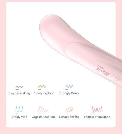 7 Vibrations Mode Suction Cup Dildos Vibrator For Women