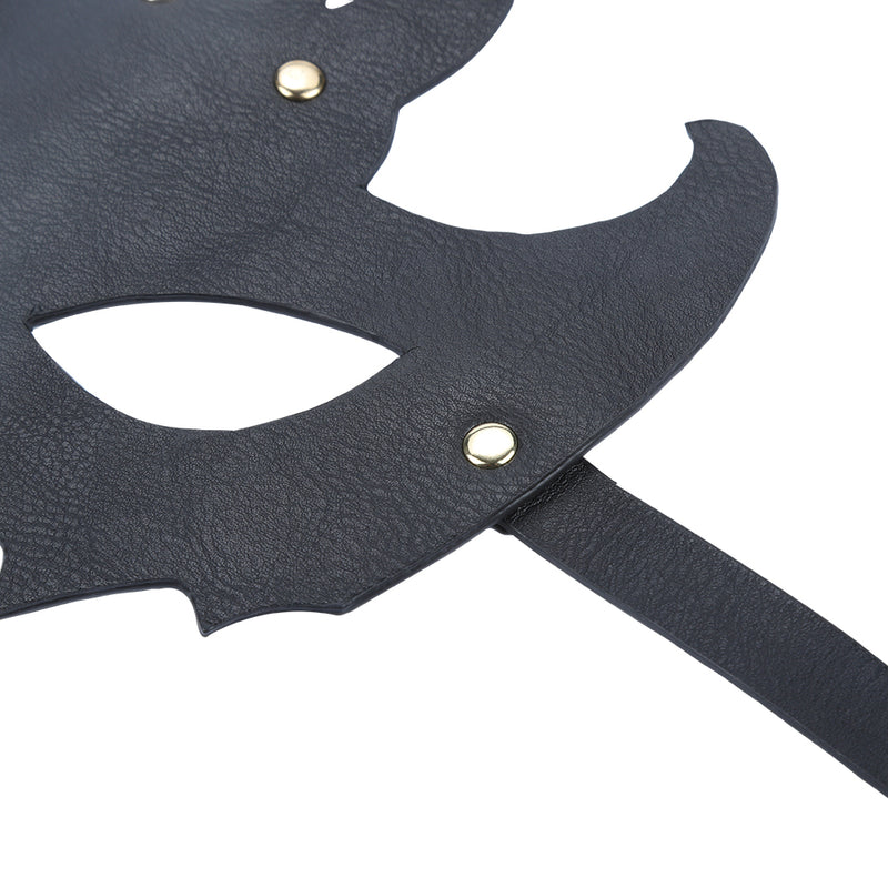 Leather Bat Cosplay Eye Mask