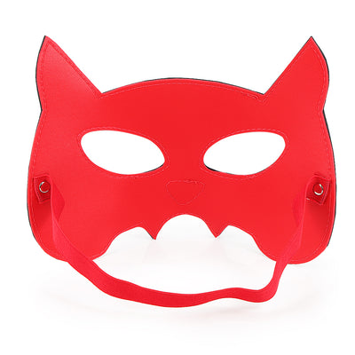 Leather Cat Eye Mask Costumes Cosplay