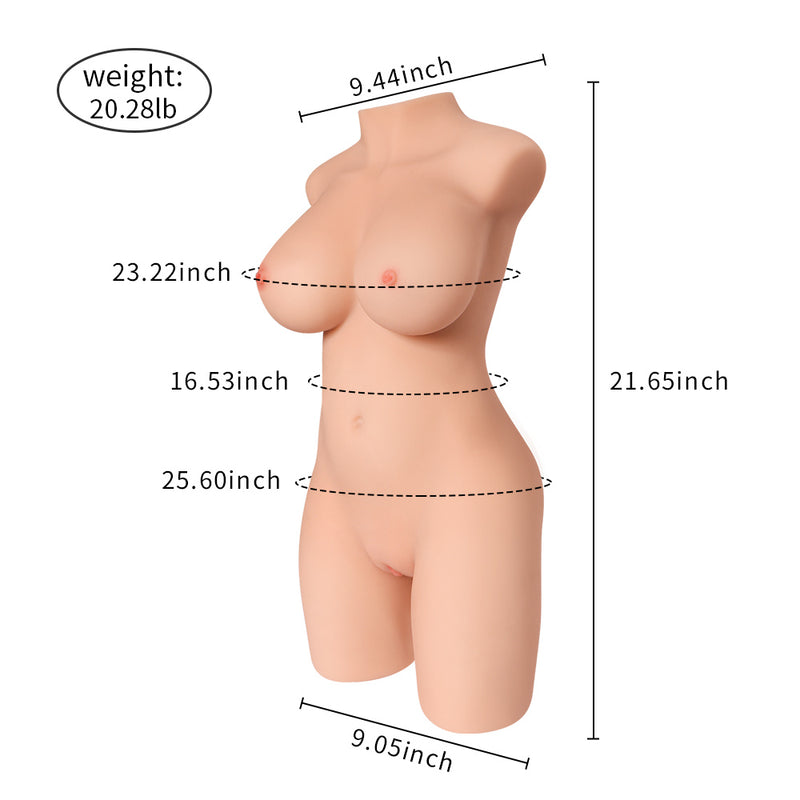 3D Realistic Sex Doll Boobs Ass Pussy Adult Sex Toy For Men