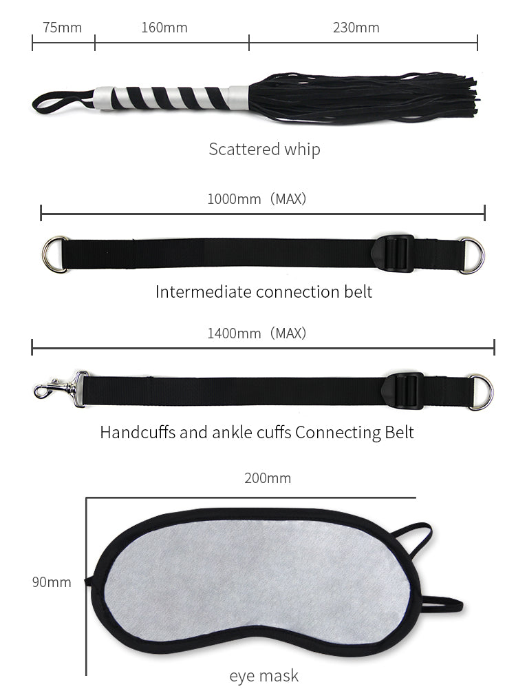 Bed Binding Bondage Kit (five-in-one)