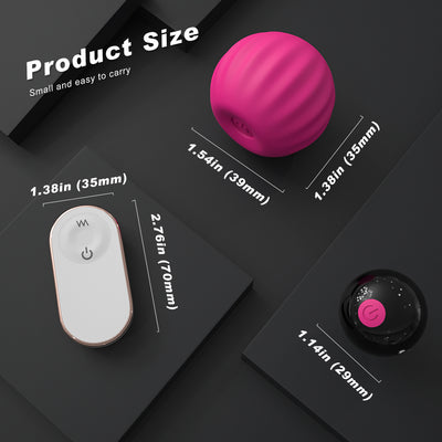 Penis Extender Vibrating Egg For Condoms- Remote Control