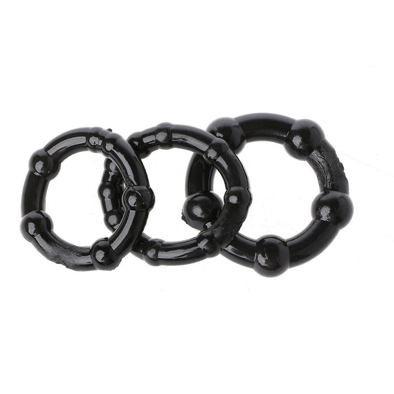 3 Pcs Cock Ring Delay Ejaculation