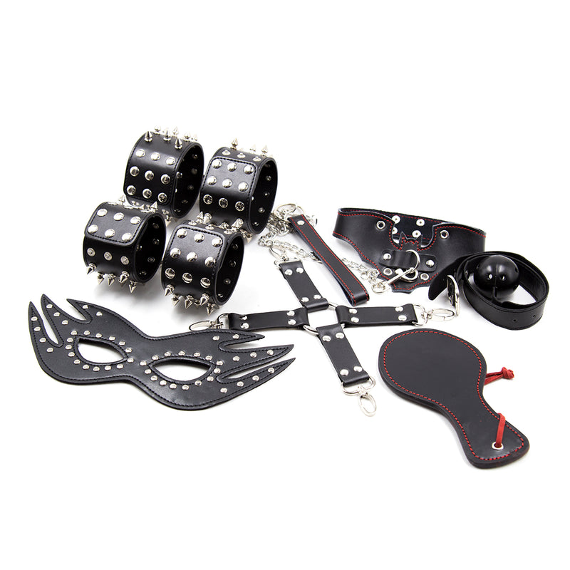 7 Pcs BDSM Bondage Set Couples Sex Toy