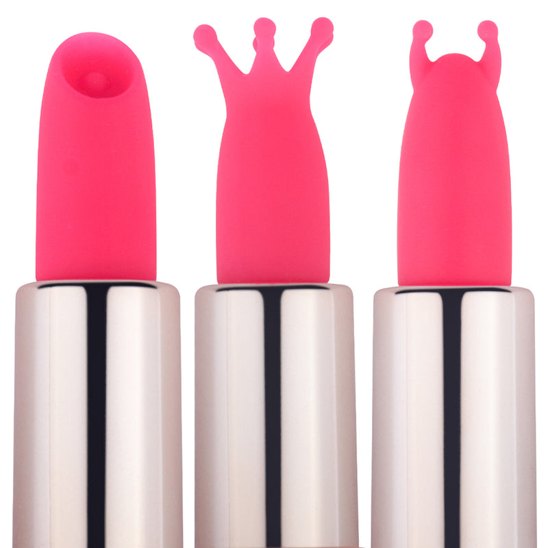 3 Heads Lipstick Mini Vibrator